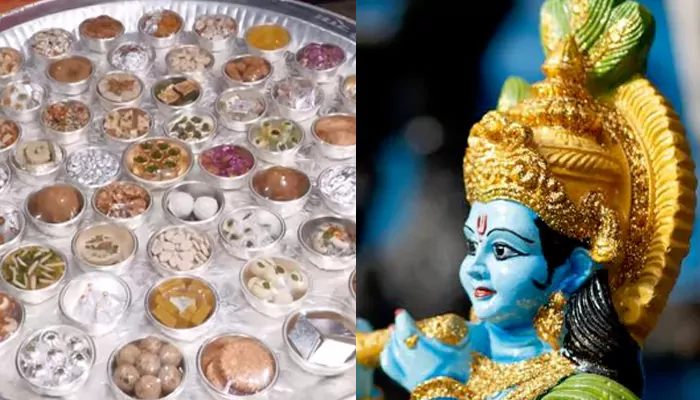Chappan Bhog on Janmasthami: Why Does It Specifically Contain 56 Food Items?